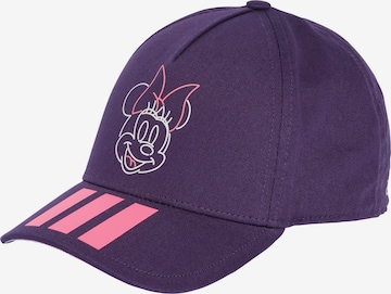 Casquette de sport 'Disney Minnie Mouse' ADIDAS SPORTSWEAR en violet : devant