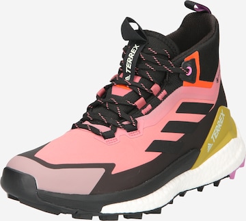 ADIDAS TERREX - Botas 'Free Hiker 2.0' em vermelho: frente