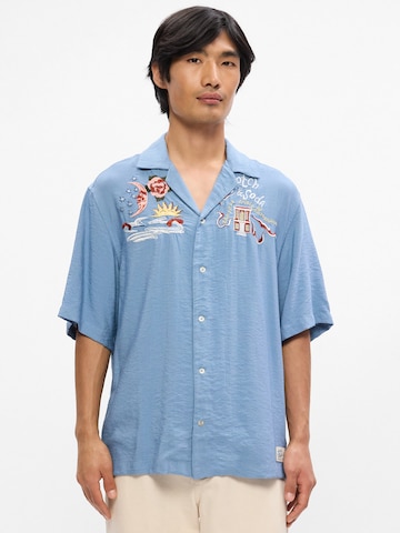 SCOTCH & SODA Comfort fit Ing 'The 40th Annive' - kék