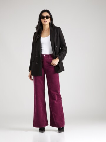 Citizens of Humanity Wide leg Trousers in Red