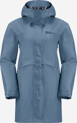 Veste outdoor JACK WOLFSKIN en bleu : devant