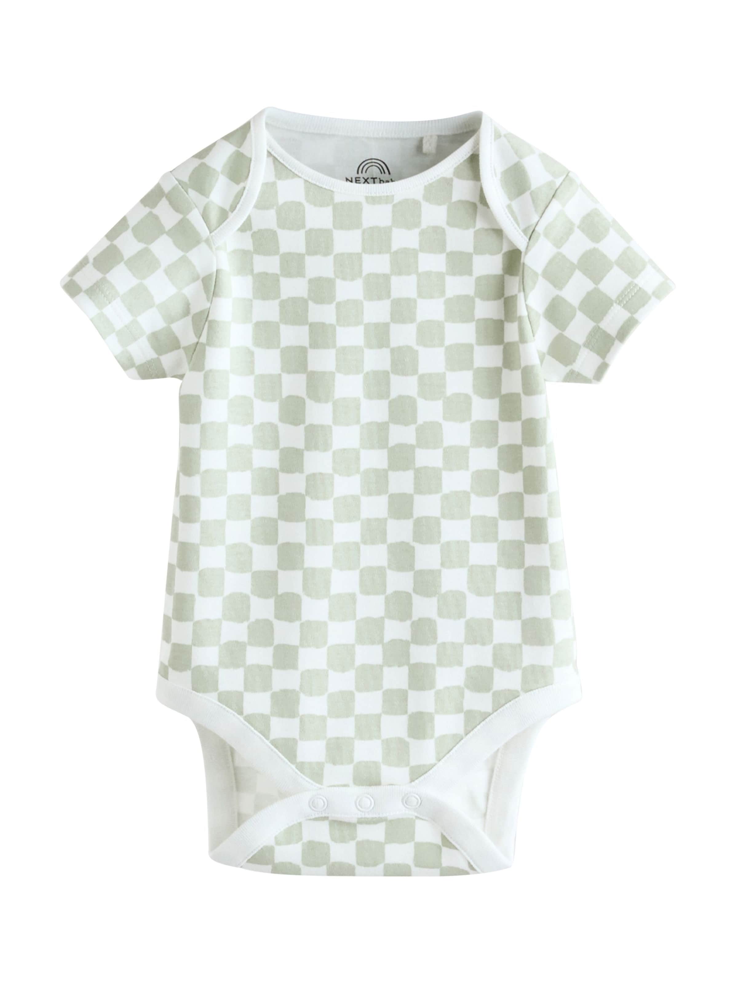 Next Бебешки гащеризони/боди в зелено