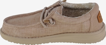 HEY DUDE Flats 'Hey Dude Wally' in Beige: front