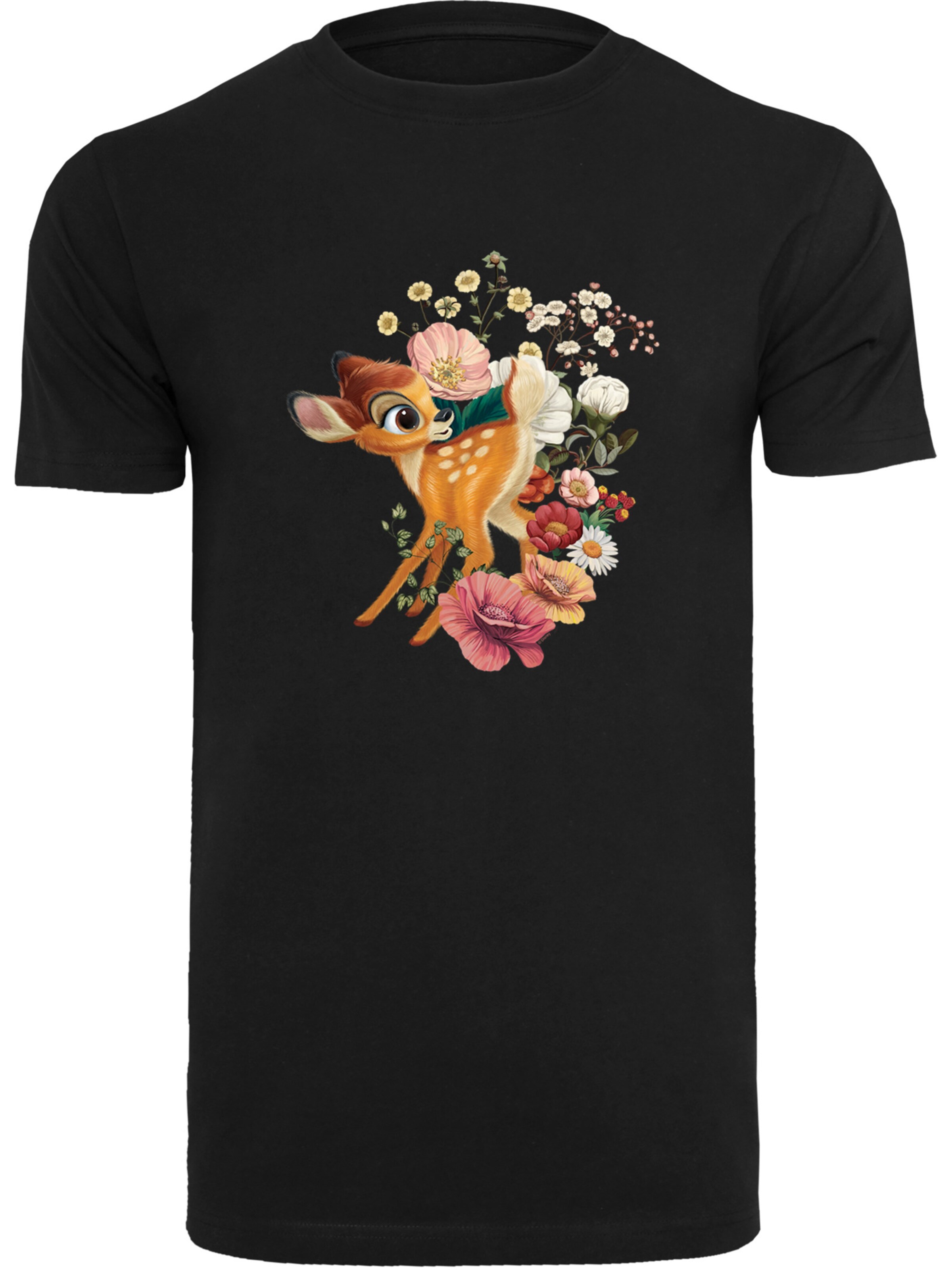 T-Shirt F4NT4STIC en noir : devant