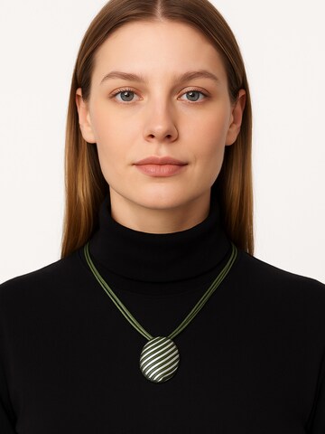 COLLEZIONE ALESSANDRO Kette 'Beverly'‌‌‌‌‌‌‌‌‌ in Grün: Vorderseite