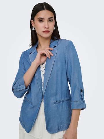 Blazer 'ONLCaro' ONLY en bleu : devant