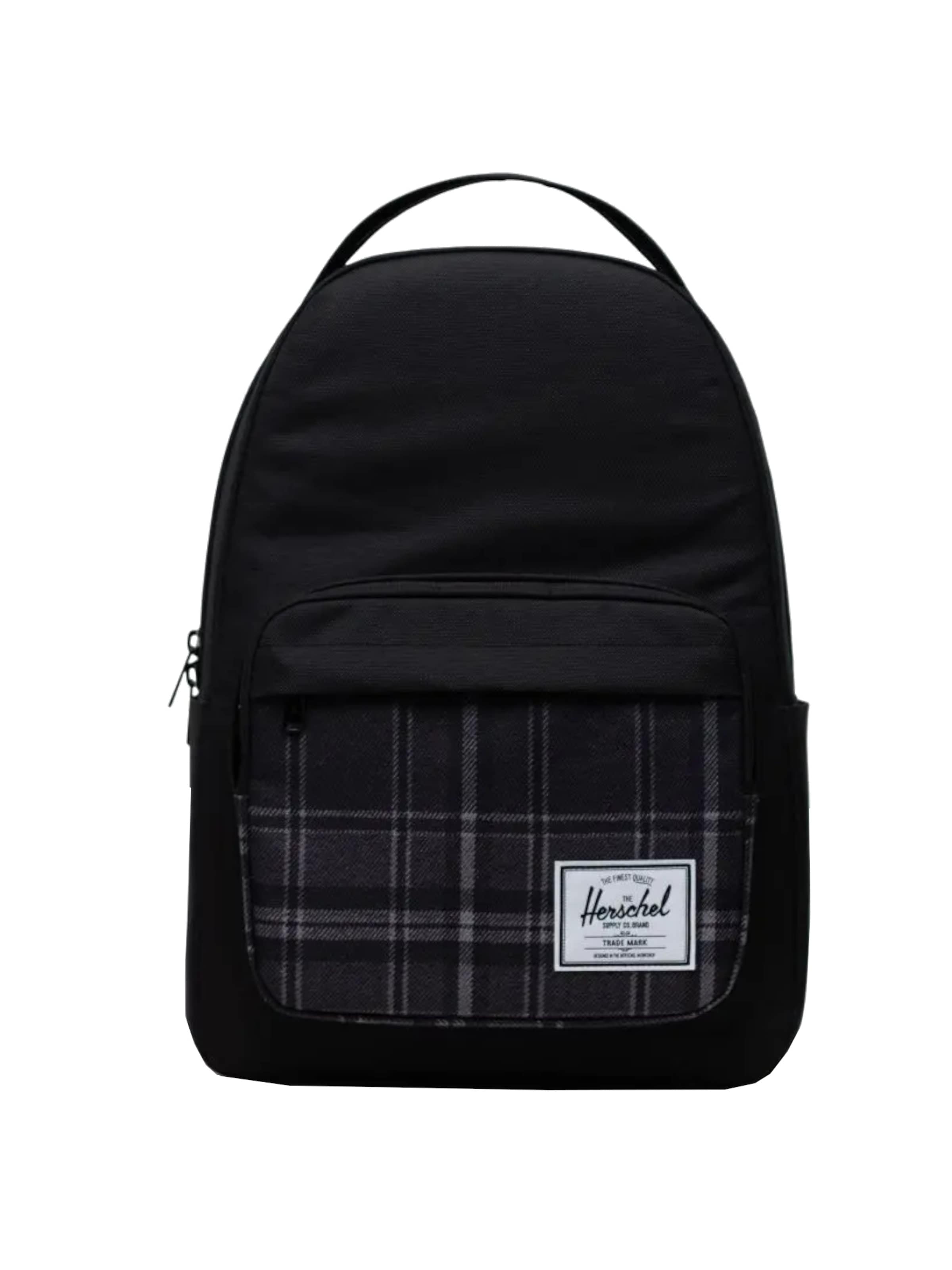 Herschel Rucksack 'Miller'‌‌‌‌‌‌ in Schwarz: Vorderseite