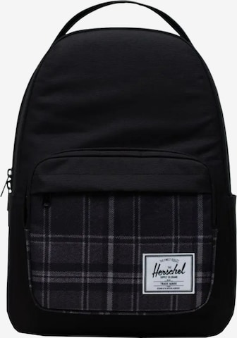 Herschel Rucksack 'Miller' in Schwarz: Vorderseite