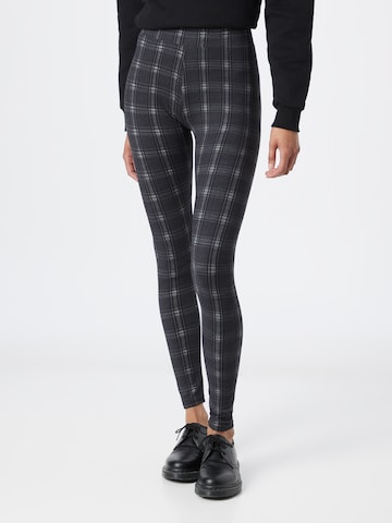 Urban Classics Skinny Leggings in Schwarz: predná strana