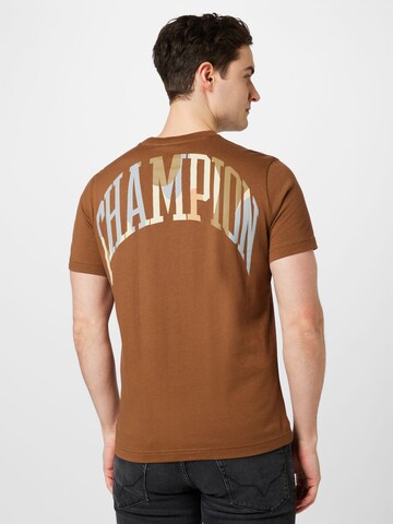 Champion Authentic Athletic Apparel Koszulka w kolorze brązowy