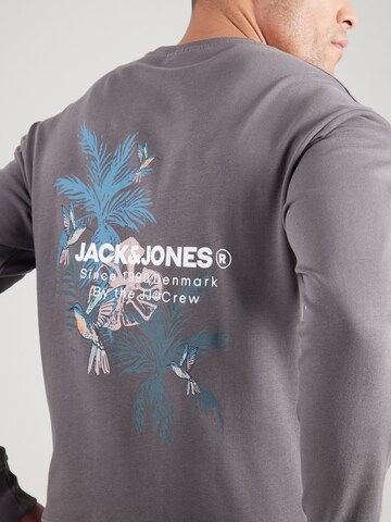 Felpa 'JJHAWAII' di JACK & JONES in grigio