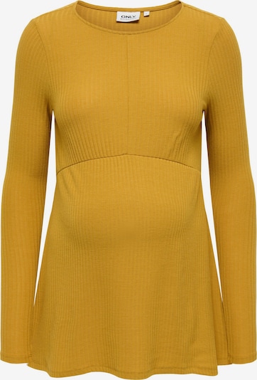Only Maternity Top 'MALAYA' in goldgelb, Produktansicht