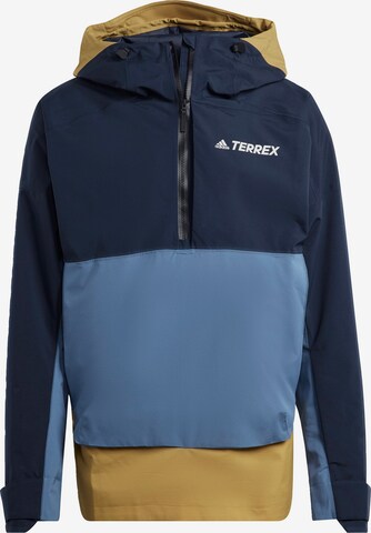 adidas Terrex Outdoor jacket in Blue: front