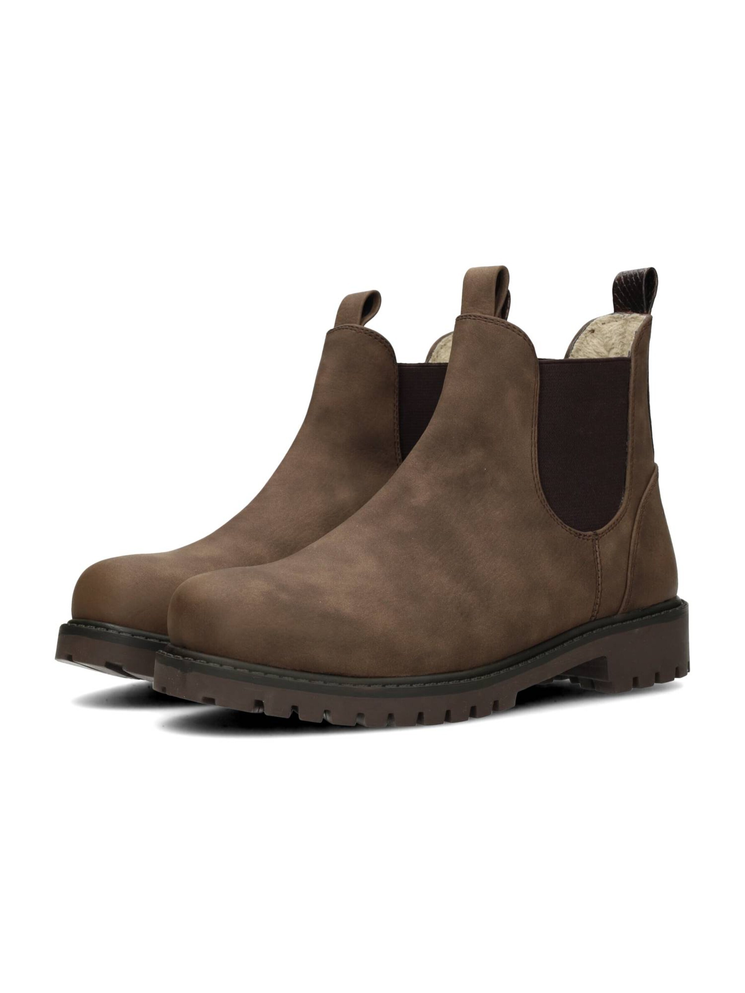 Chelsea Boots 'Stormrider' Poelman en marron