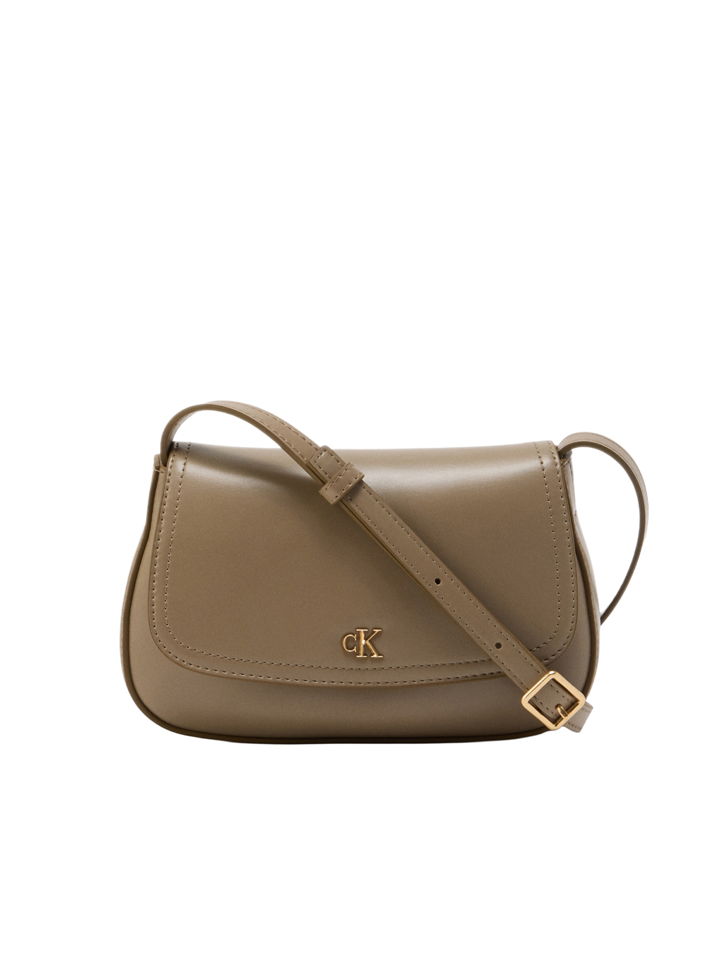 Calvin Klein Сумка через плечо в Коричневый: спереди