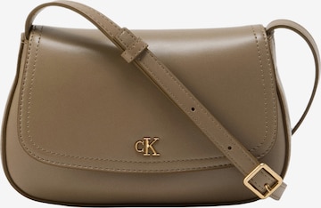 Calvin Klein Сумка через плечо в Коричневый: спереди