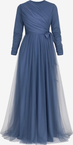 fashionshowcase Evening Dress 'INCI' in Blue: front