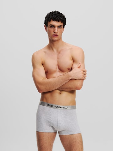 Boxer di Karl Lagerfeld in grigio: frontale