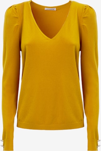 Maglietta di Influencer in giallo: frontale