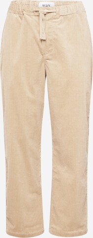 Wax London Regular Broek 'KURT' in Beige: voorkant