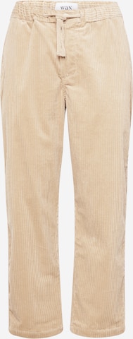 Wax London Regular Broek 'KURT' in Beige: voorkant