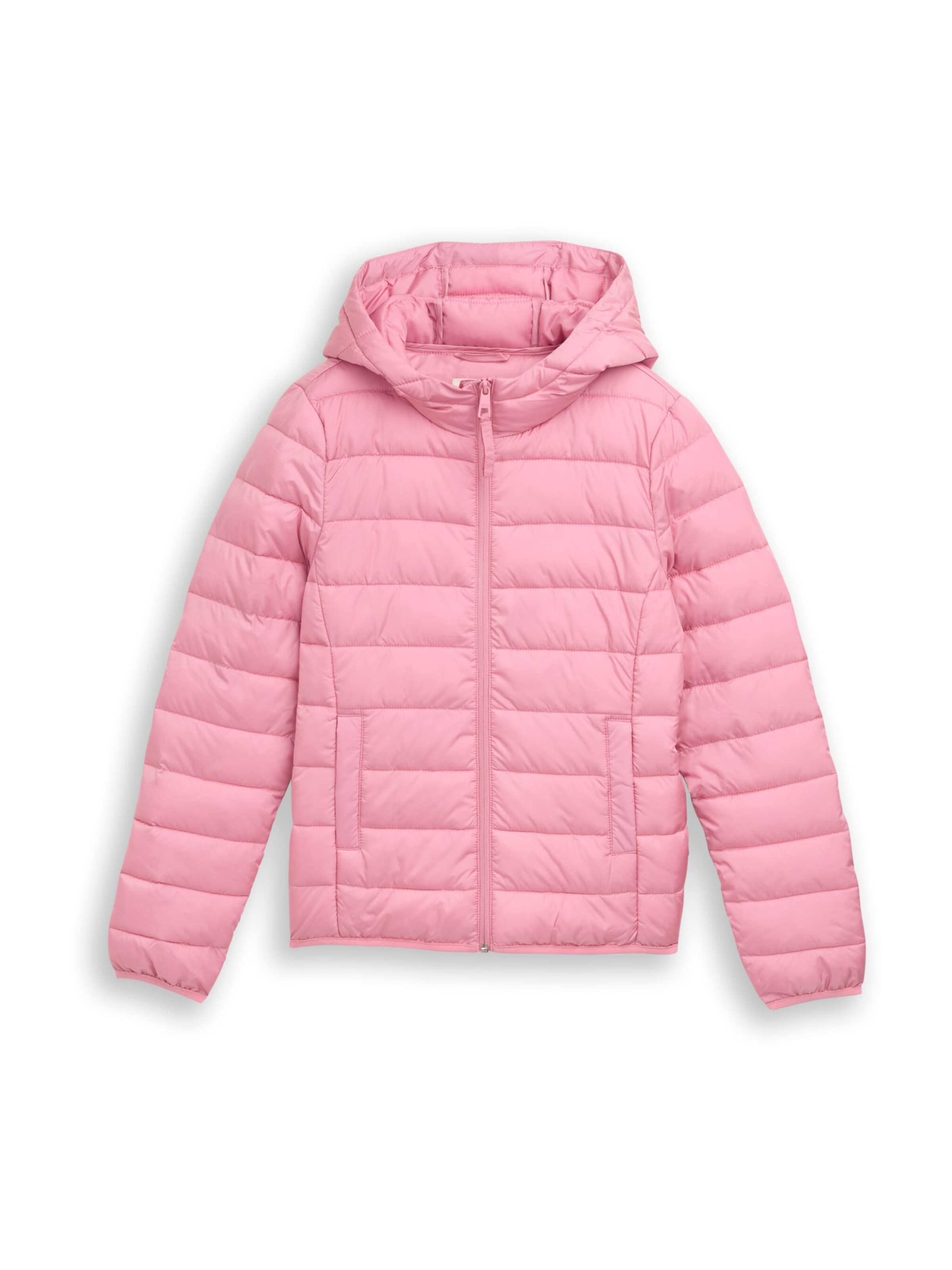 TOM TAILOR DENIM Between-Season Jacket in Pink: front