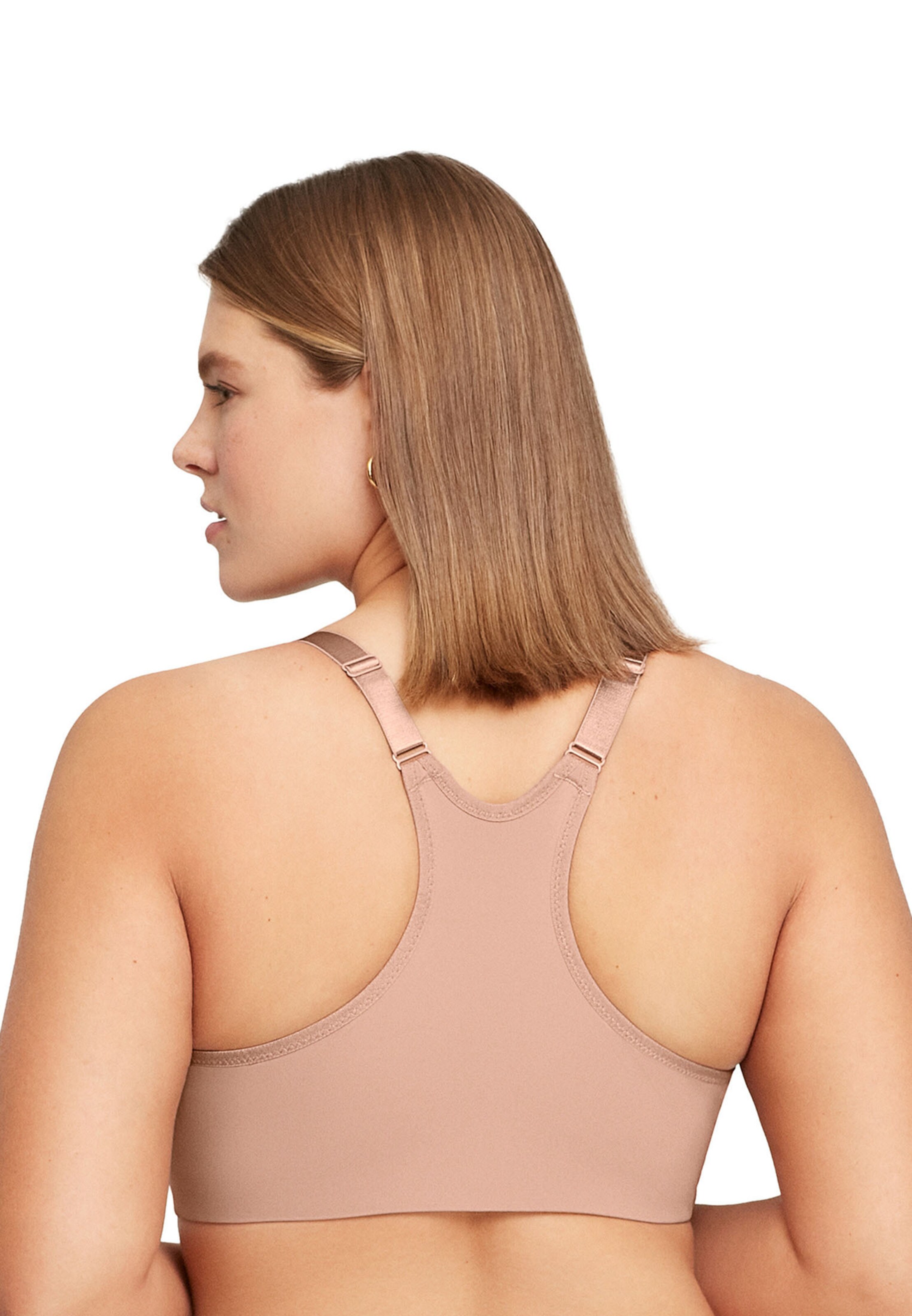 GLAMORISE Minimiser Bra in Brown