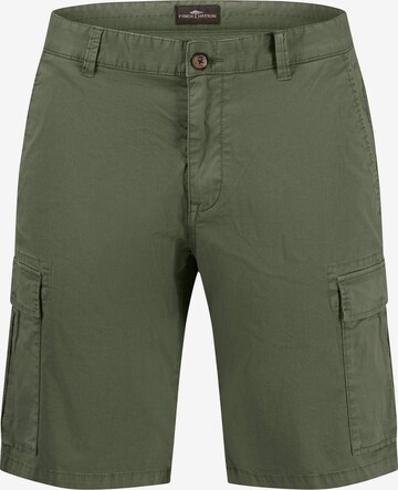 Regular Pantalon cargo 'Summer' FYNCH-HATTON en vert : devant