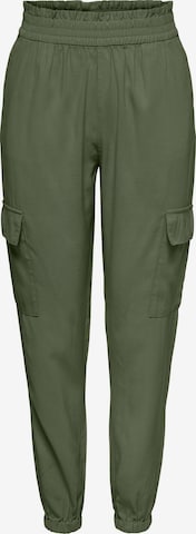 Pantalon cargo 'ARIS' ONLY en vert : devant
