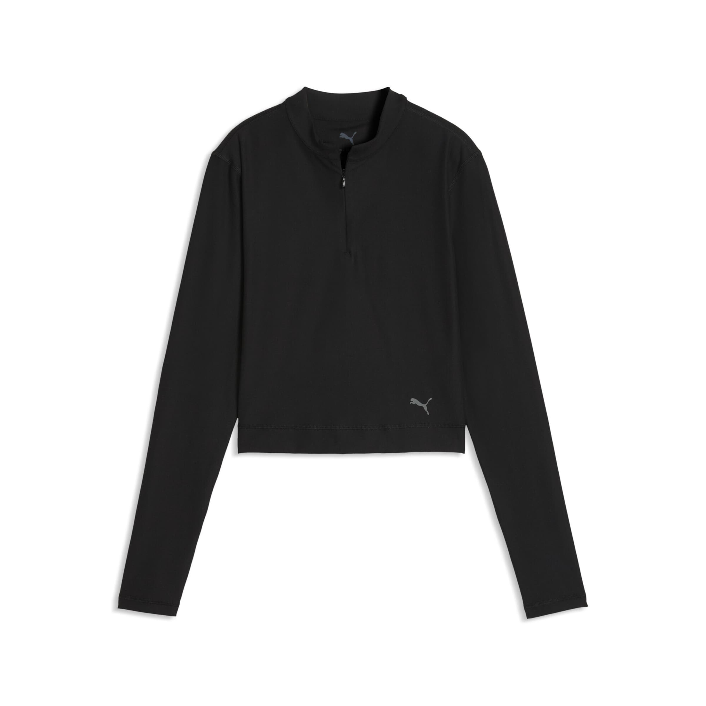 PUMA Shirt 'CLOUDSPUN' in Zwart: voorkant
