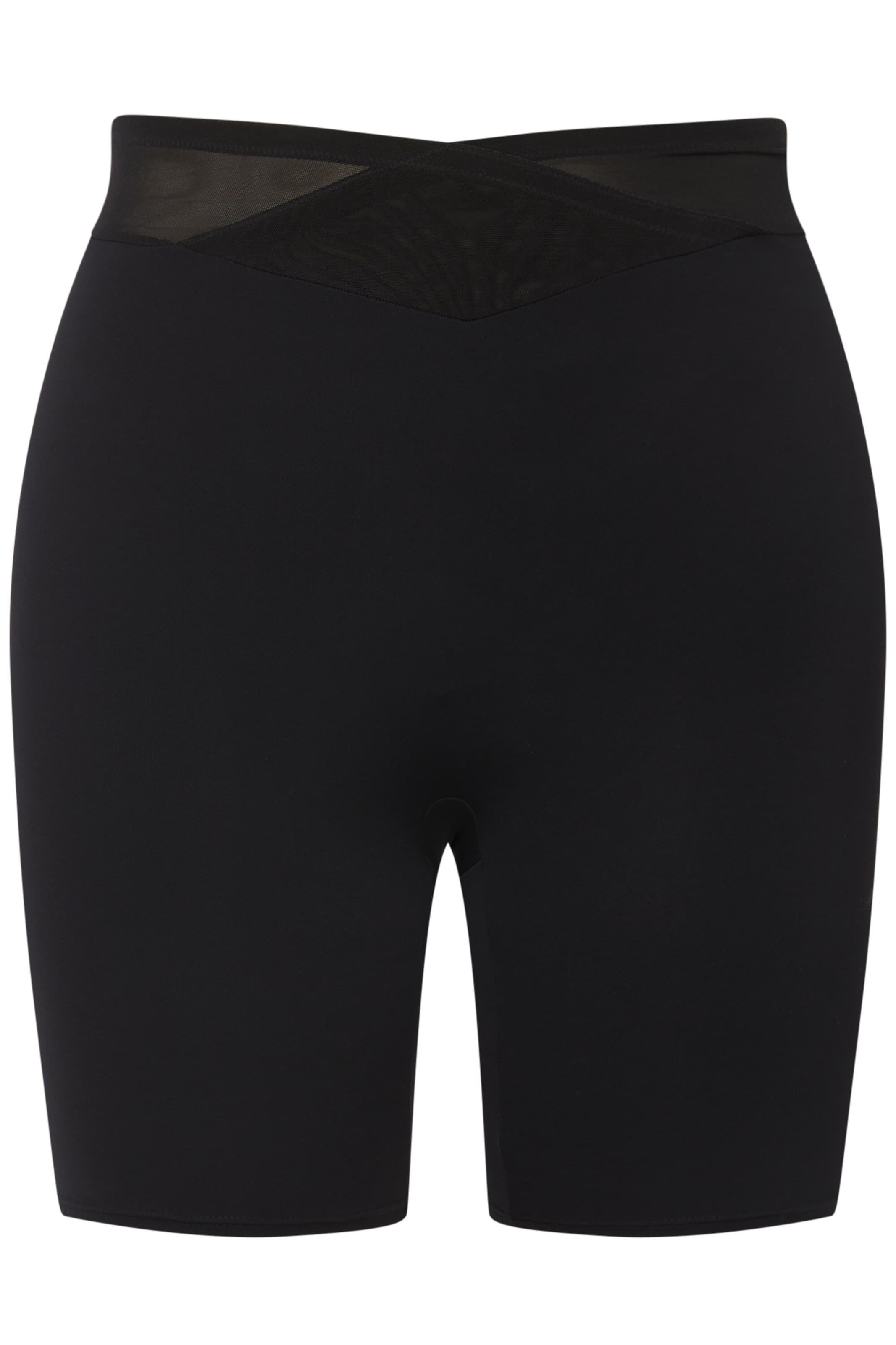 Ulla Popken Shapingbroek in Zwart: voorkant