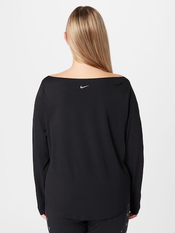 Nike Sportswear Performance Shirt 'LUXE' in Black