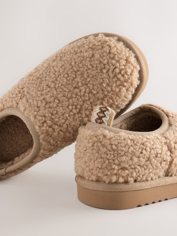 Pantoufle Next en beige