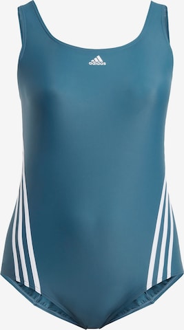 ADIDAS SPORTSWEAR Active Swimsuit in Blue: front