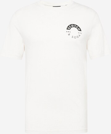 SCOTCH & SODA T-Shirt in Beige: predná strana