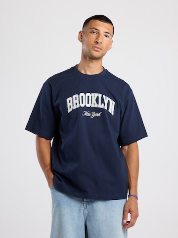T-Shirt America Today en bleu : devant