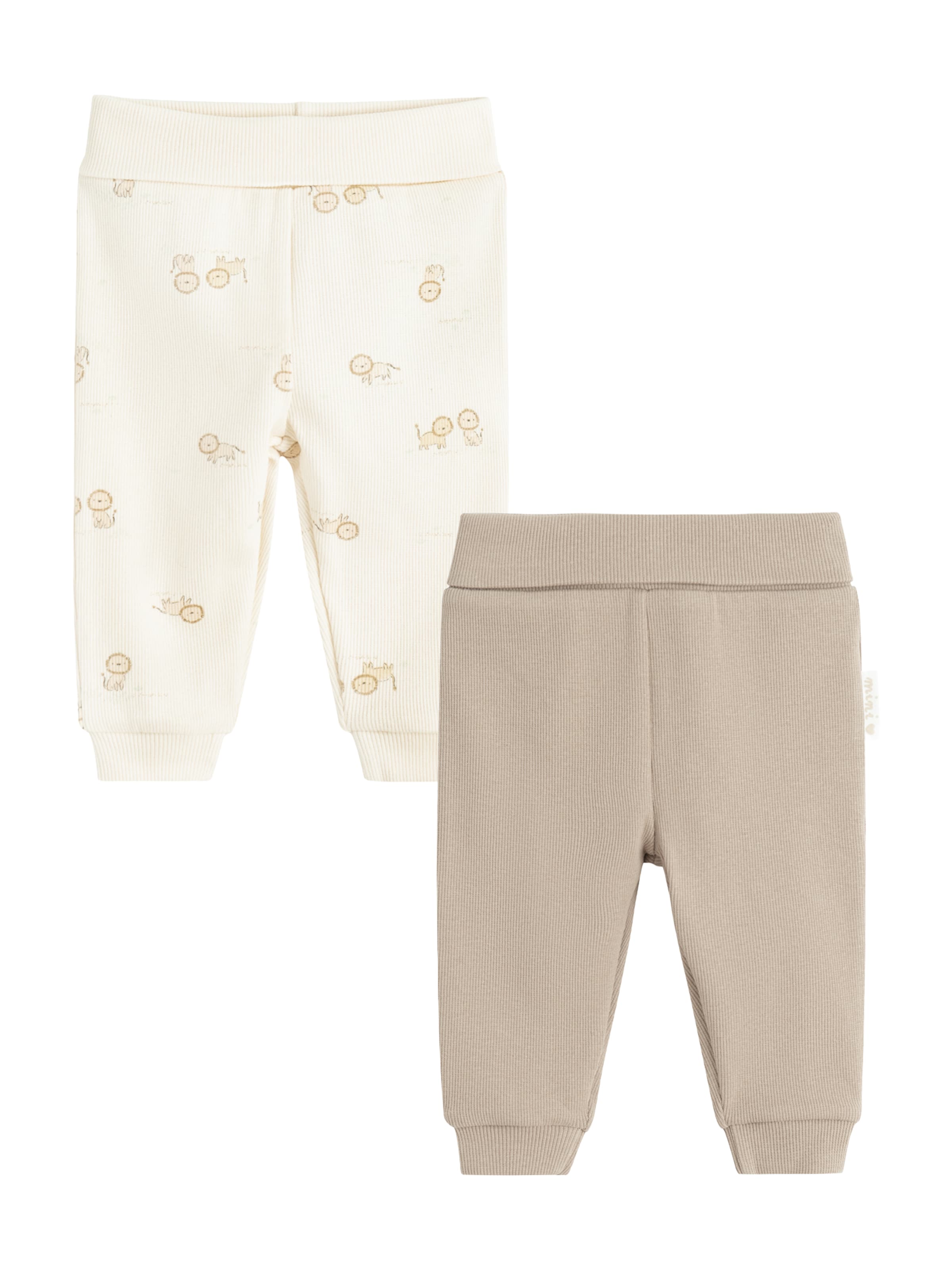 Cool Club Конический (Tapered) Штаны в Бежевый: спереди