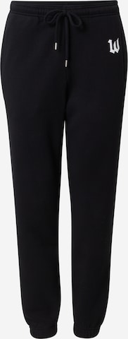 Pantalon 'Marlo' ABOUT YOU x Dardan en noir : devant
