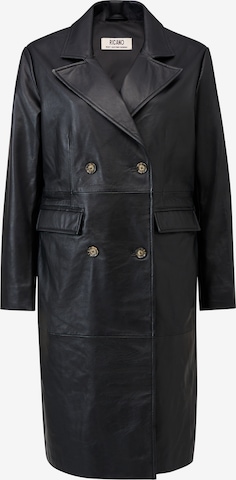 RICANO - Abrigo de entretiempo 'Monique' en negro: frente