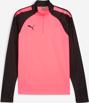 PUMA Λειτουργικό μπλουζάκι 'TeamLIGA' σε ροζ: μπροστά