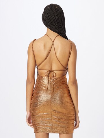 GUESS Cocktail Dress in Bronze