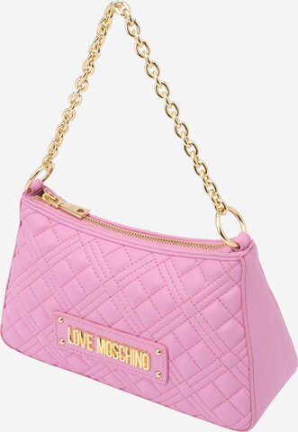 Love Moschino Crossbody bag in Pink: front