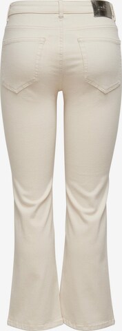 ONLY Boot cut Jeans 'Kenya' in Beige