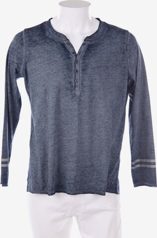 CECIL Longsleeve-Shirt XL in Blau: predná strana