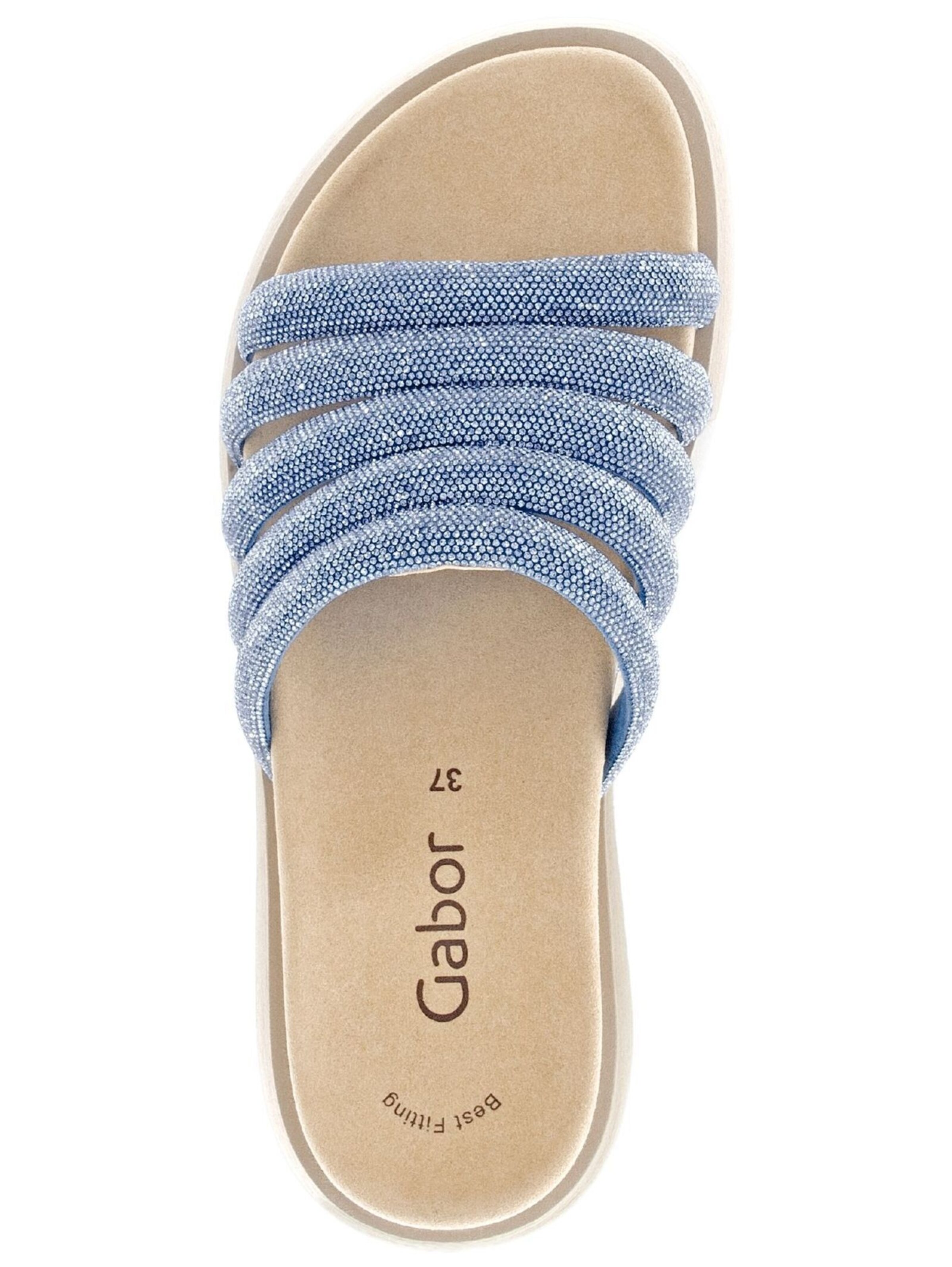 GABOR Pantolette in Blau