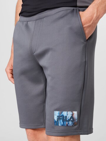 FILA Slim fit Workout Pants in Grey