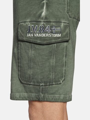 Loosefit Pantalon de sport ' Frerk ' Jan Vanderstorm en vert
