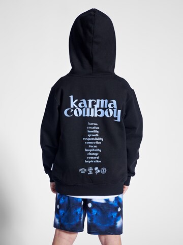 SOMETIME SOON Sweatshirt 'Karma' in Zwart