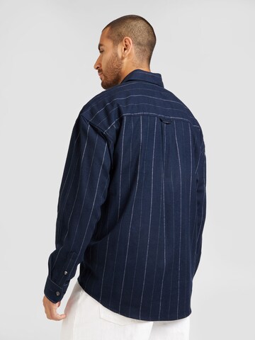 Fit confort Chemise TOM TAILOR DENIM en bleu
