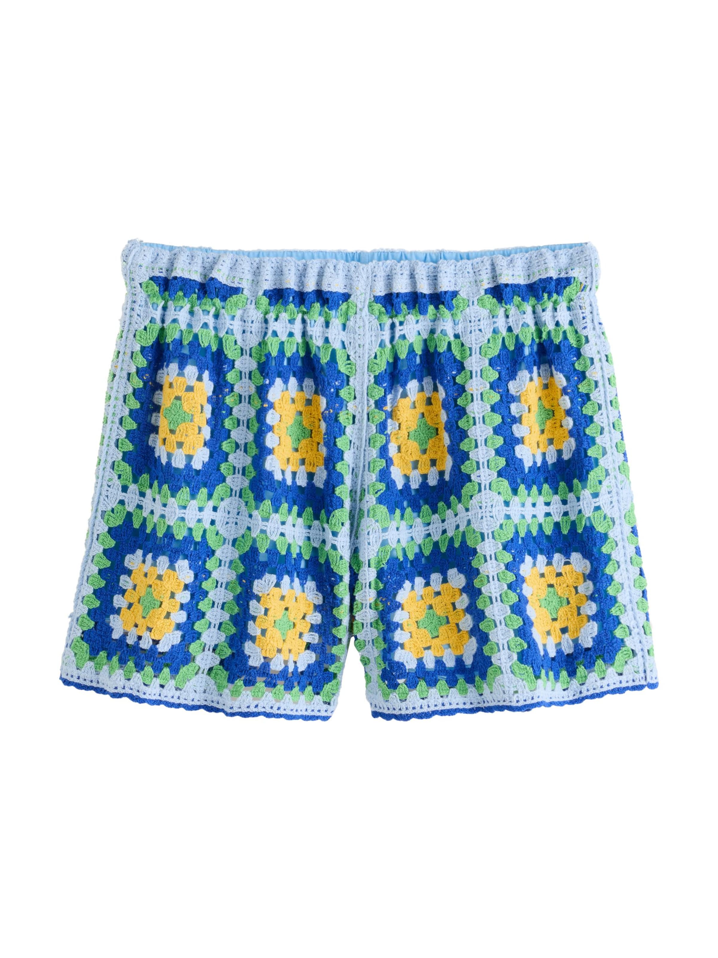 Next Loosefit Shorts in Blau: Vorderseite